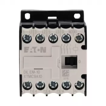 Eaton DILEM-10 Mini-Schütz 230V AC 50Hz / 240V AC 60Hz, 3-polig, 9A, 1NO, 690V, DIN-Schiene 051786