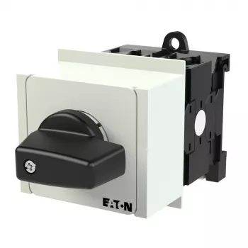 Eaton T0-3-15433/IVS 3-poliger Nockenschalter, 20 A, 690 V AC, Schalttafeleinbau, Schwarz/Weiß 055467
