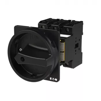Eaton P3-100/V/SVB-sw Hauptschalter, 3-polig + N, 100 A, 690 V AC, IP65, schwarzer Drehgriff 064976