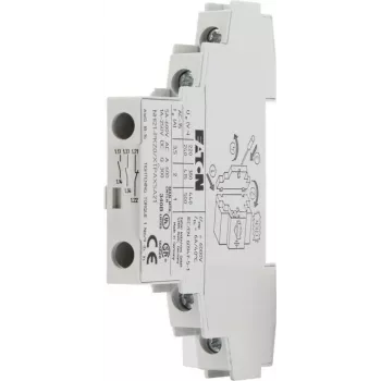 Eaton NHI21-PKZ0 Hilfskontaktblock, 2NO+1NC, Seitenmontage, Schraubklemmen, Weiß 072894