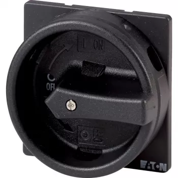 Eaton SVB Drehgriff mit Vorhängeschloss-Funktion für P1/P3 Hauptschalter, Schwarz (062491)