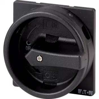 Eaton SVB Drehgriff mit Vorhängeschloss-Funktion für P1/P3 Hauptschalter, Schwarz (062491)