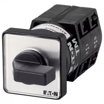 Eaton TM-2-8241/E Kippschalter, 1-polig, 16 A, 250 V AC, Panelmontage, schwarzes Metall 065386