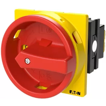 Eaton T0-1-102/EA/SVB Nockenschalter, 1-polig, 2 Stellungen, 20 A, 690 V AC, schwarzer Griff, IP65 Front 091078