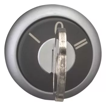 Eaton M22-WRS3-MS3 Schlüsselwahlschalter, 3 Stellungen, Rastend, 22,5 mm, Schwarz/Silber 111774