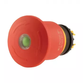 Eaton M22-PVT45P-MPI Wahlschalter, 3-Positionen, Rastend, Rot-Gelb-Schwarzer Betätiger, 1NO+1NC, 22,5 mm 121463