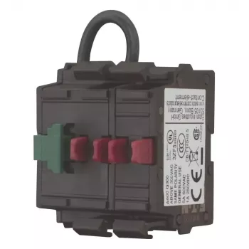Eaton M22-K02SMC10 Leistungsrelais, 2 NC, Frontmontage, Schraubklemmen, Schwarz 121474