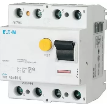 EATON PFIM-63/4/003-G/F Fehlerstrom-Schutzschalter 63A 4-polig 30mA Typ G/F 187358