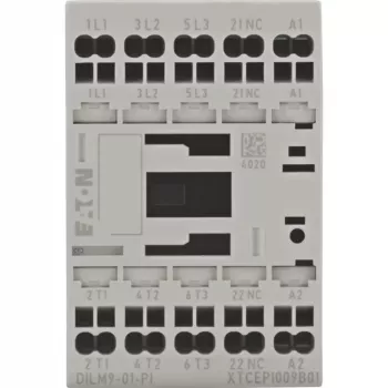Eaton DILM9-01(24VD) Leistungsschütz, 3-polig, 9 A, 24 V DC Spule 199238