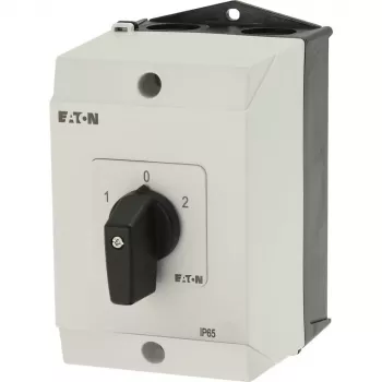 Eaton T3-3-8401/I2 3-poliger Nockenschalter, 32 A, schwarzer Drehknopf 207188