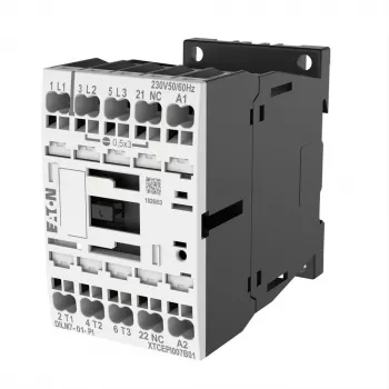 EATON DILM7-01(24VDC) Leistungsschütz 3-polig 400V 3kW 1NC 24VDC 199228