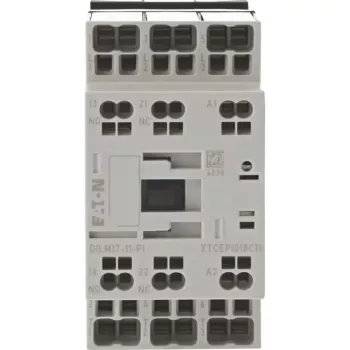 Eaton DILM17-11(RDC24)-PI Leistungsschütz, 3 NO Hauptkontakte, 24 V DC Spule, 17 A 199283
