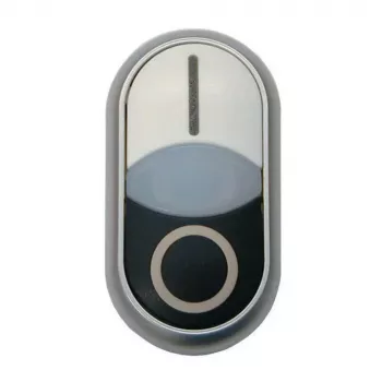 Eaton M22S-DDL-W Doppel-Drucktaster-Antrieb, beleuchtet, weiß 216707