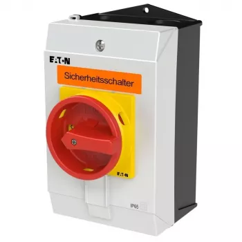 Eaton P1-25/I2-SI/N Sicherheitsschalter, 3-polig + N, 25 A, Frontmontage, IP65 207312
