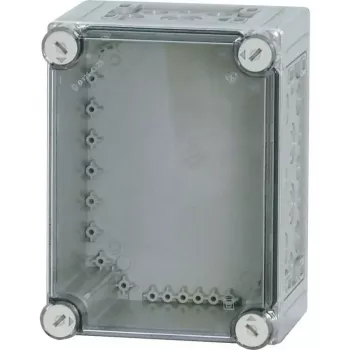 Eaton CI23E-125 Polycarbonat-Gehäuse, 300x200x125 mm, Grau, IP65, metrische Vorprägungen 019570