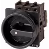 Eaton P1-25/EA/SVB-SW 3-poliger Hauptschalter, 25 A, IP65, Schwarz 048365