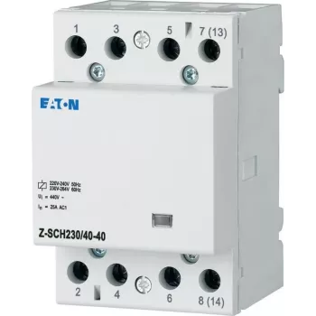 EATON Z-SCH230/40-40 Installationsschütz, 4 NO, 40 A, 230 V AC Spule 248852