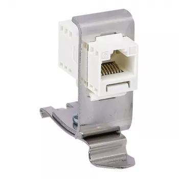EATON Daten-Schnittstellenmodul ZSD-ZWR-RJ45, RJ45 auf Schraubklemmen, DIN-Schiene, Cat.5e, geschirmt, Lichtgrau 171507