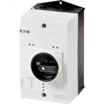 Eaton CI-K2-PKZ0-NA-G Leergehäuse mit Drehschalter, 160 x 100 x 100 mm, Schwarz/Grau 262680