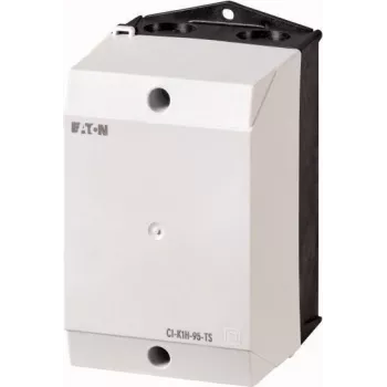 Eaton CI-K1H Leergehäuse für DIN-Schienen-Montage, 80 x 120 x 95 mm, Lichtgrau/Schwarz, IP65 105853