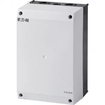 Eaton CI-K4-125 Leergehäuse für Montageplatte, 160 x 240 x 125 mm, Lichtgrau (RAL 7035), Polycarbonat, IP65, IK08 206897