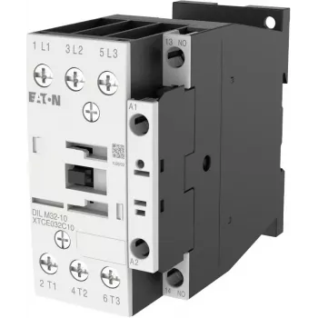 Eaton DILM32-10 24V 50Hz 3-poliger Schütz, 32A, 1NO+1NC, Schraubklemmen, DIN-Schiene 277247
