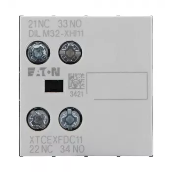 Eaton Hilfskontaktblock 1NO+1NC 2-polig Frontmontage für DILM Schütze DILM32-XHI11 277376