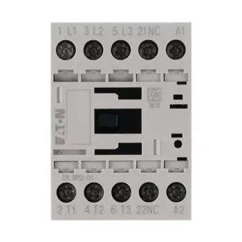 Eaton DILM12-01 3-poliger Motorschütz, 230 V AC / 240 V AC Spule, 12 A, 1 NC Hilfskontakt 276865