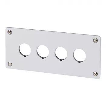 Eaton M22-E4 Montageplatte für 4 Steuergeräte, Anthrazit 216545