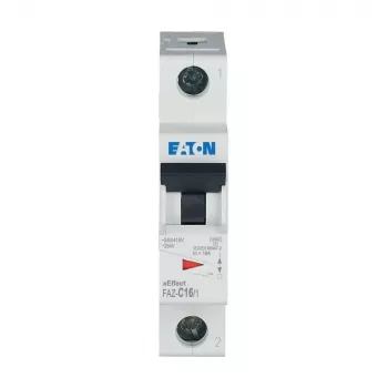 Eaton FAZ-C16/1 Leitungsschutzschalter (MCB), 1-polig, 16 A, C-Charakteristik 278561