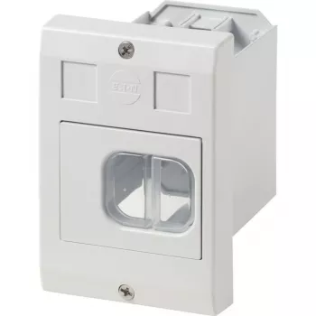 Eaton E-PKZ01-G Leergehäuse mit Drehschalter und Membranverschraubungen, Grau 281634