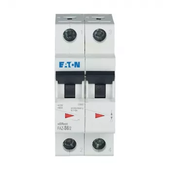 Eaton FAZ-S6/2 Leitungsschutzschalter Typ S 6A 2-polig 6kA 278809