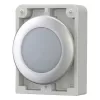 Eaton RMQ-Titan Flache runde Meldeleuchtenkopf, weiße Linse, Chromblende, M30C-FL-W 183287