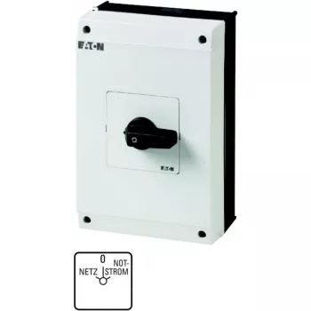 Eaton T5B-4-8902/I4 4-poliger Nockenschalter, 20 A, 690 V AC, Schwarz/Weiß 207237