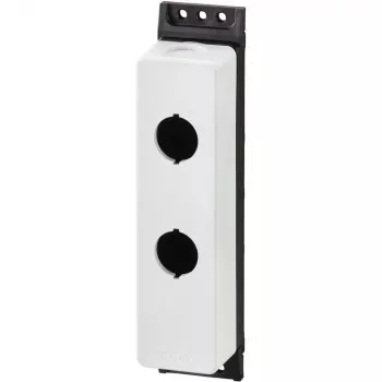Eaton M22-FI2 Aufputzgehäuse für M22-Befehlsgeräte, Grau/Schwarz, IP66/IP67/IP69K