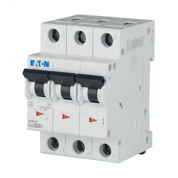 Eaton FAZ-B20/3 Leitungsschutzschalter 3-polig Typ B 20A 230/400V 278848