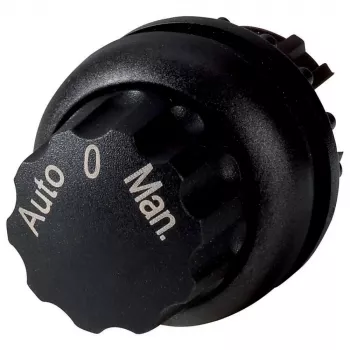 Eaton Moeller M22 3-Position Wahlschalter-Antrieb, schwarzer Kunststoff-Frontring, rastend, 22,5 mm 226839