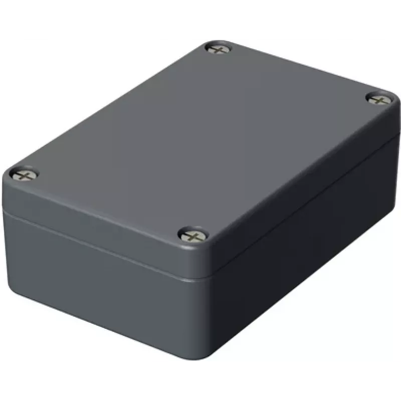 Bopla Universalgehäuse 98 x 64 x 34 mm Aluminium Silbergrau RAL 7001 A 102 (01102000.MT2)