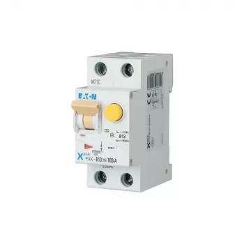 Eaton PXK-B13/1N/003-A RCBO, 13 A, 30 mA, 1P+N, B-Charakteristik, 10 kA, 230 V AC, DIN-Schiene, 2 Module 236947