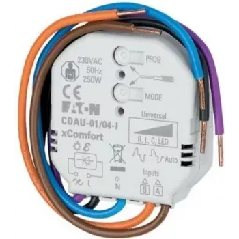 Eaton xComfort CDAU-01/04-I Funk-Dimmaktor, Unterputz, 1-Kanal, 400W 182444