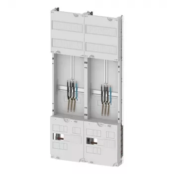Eaton ZSD-Z27A1332 Zählerfeld mit Verteilerfeld, 1 Zählerplatz, 1 Verteilerfeld, 63 A, 5-polige Sammelschiene, 7 Reihen, 12 TE pro Reihe, vorverdrahtet 260411