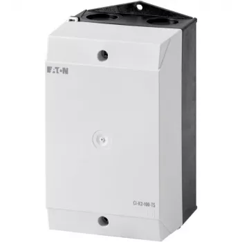 Eaton CI-K Leergehäuse für DIN-Schienen-Montage, 100 x 160 x 100 mm, Lichtgrau (RAL 7035), Polycarbonat, IP65, IK08 206882