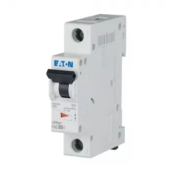 Eaton FAZ-B6/1 Leitungsschutzschalter (MCB) Typ B, 1-polig, 6 A, 10 kA 278529