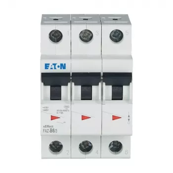 Eaton FAZ-B6/3 Leitungsschutzschalter Typ B 6 A 3-polig 10 kA 278841