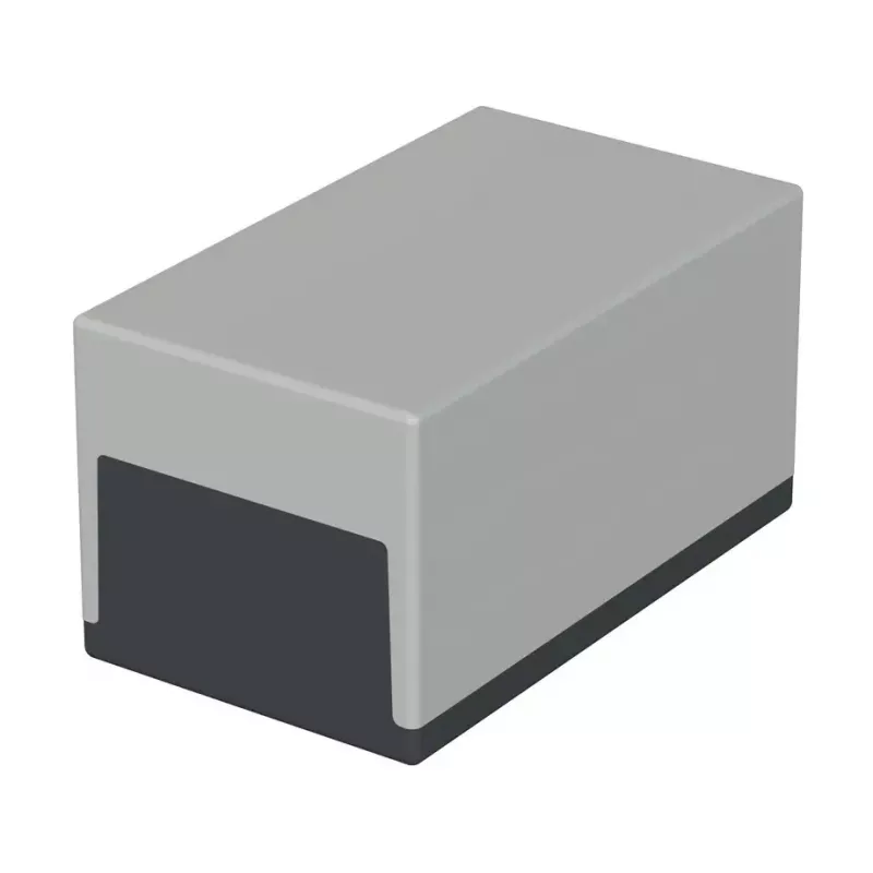 BOPLA E 460 Universalgehäuse, Polystyrol, Hellgrau, 188 x 100 x 110 mm, IP40, Schraubdeckel 05460000