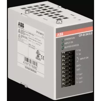 ABB CP-B 24/3.0 Puffermodul für Stromversorgungen, 24 V DC, 3 A, DIN-Schiene 1SVR427060R0300