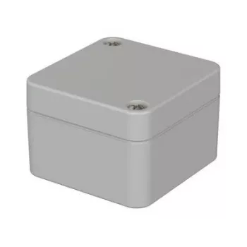 Bopla 02205094 EUROMAS M 205 VO Universalgehäuse, Polycarbonat, 52 x 50 x 35 mm, hellgrau
