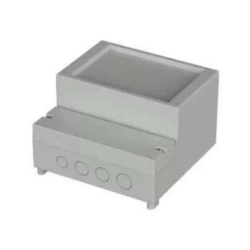Bopla RCP 170 F Steuerungsgehäuse 166 x 161 x 109,5 mm ABS Lichtgrau 41170609