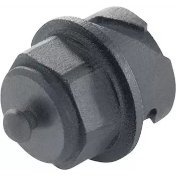 TELEGÄRTNER H80030A0000 RJ45-Schutzkappe, schwarzer Kunststoff, Staubschutz für ungenutzte Netzwerkanschlüsse