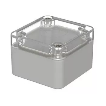 Bopla EUROMAS M 205 G Universalgehäuse, 52 x 50 x 35 mm, Polycarbonat, Lichtgrau 02205400